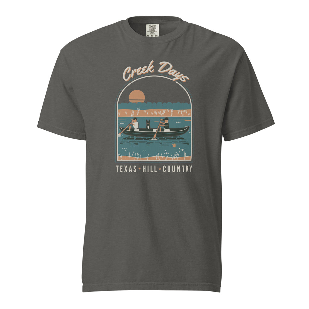 Hill Country Creek Days T-shirt Pepper