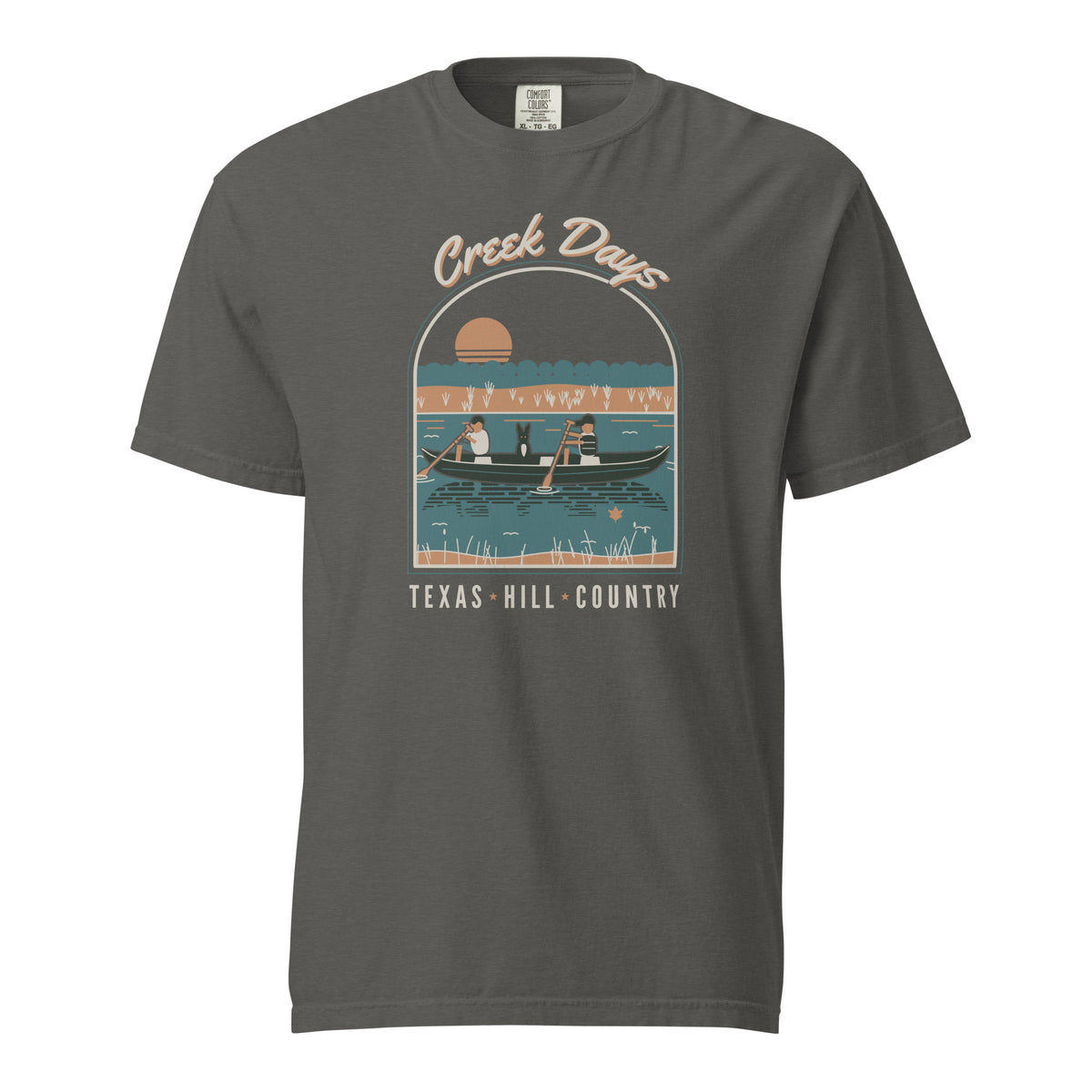 Hill Country Creek Days T-shirt Pepper
