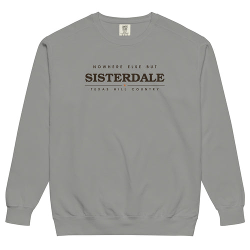 Hill Country Sweatshirt in Grey, front view