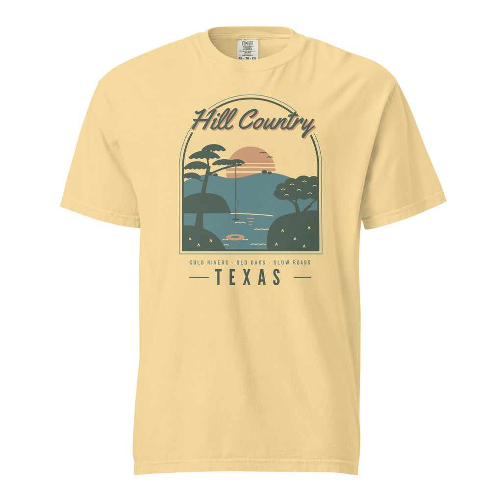Hill Country Swimming Hole T-Shirt in Butter