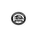 Sisterdale Store car window sticker, 3 by 3 inches