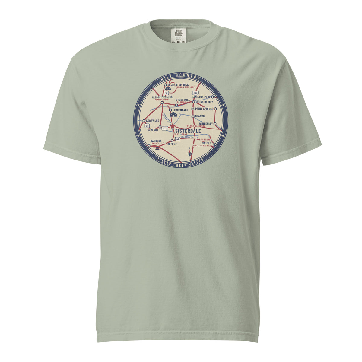 Sister Creek Valley T-Shirt in Bay