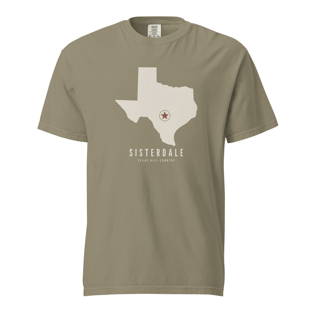 Sisterdale Star T-Shirt in Sandstone