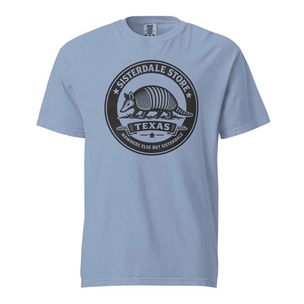 Sisterdale Store T-Shirt in Washed Denim
