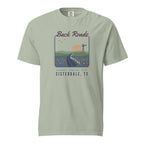 Back Roads T-Shirt in Bay, front view